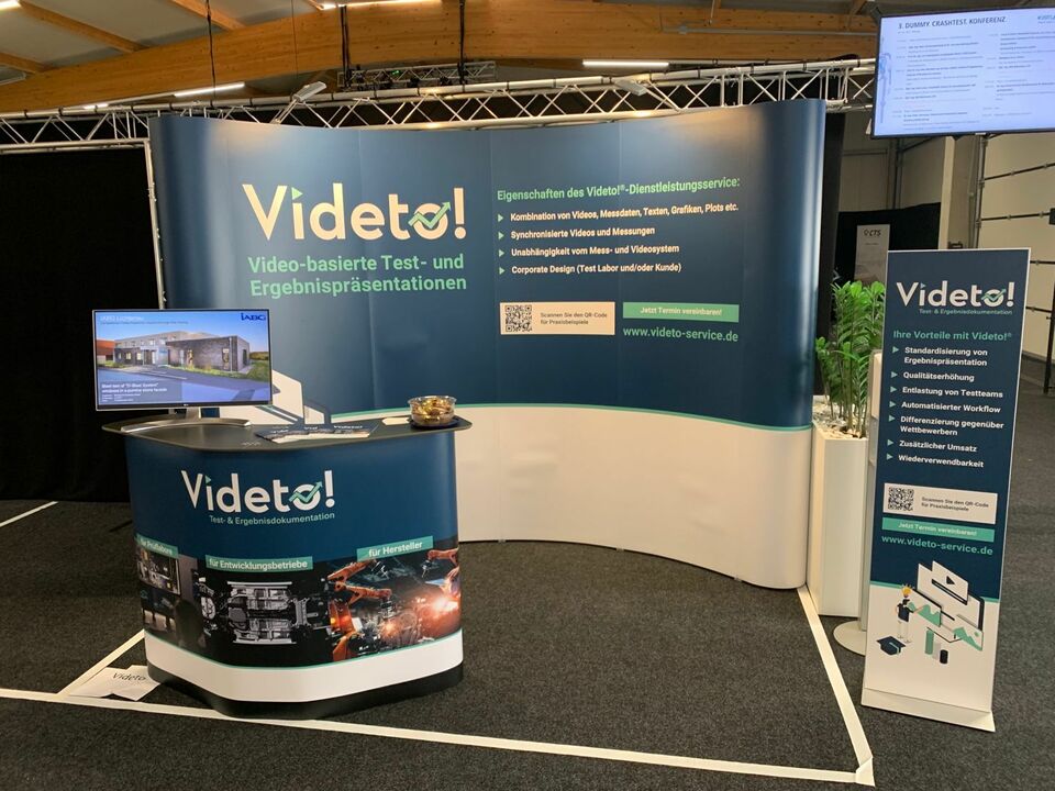 Videto!<sup>®</sup> for the first time at the “3rd DUMMY CRASHTEST CONFERENCE” at CTS in Münster.